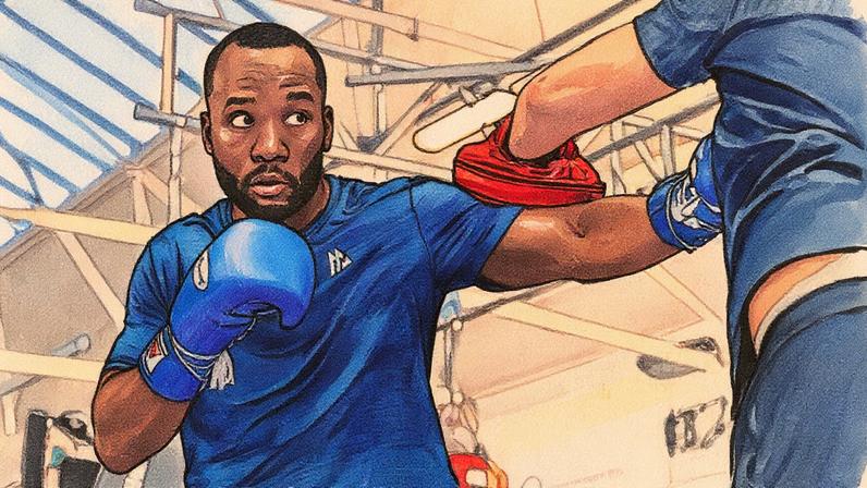 Leon Edwards em camp para UFC 322 (Foto: Reprodução/X/UFC)