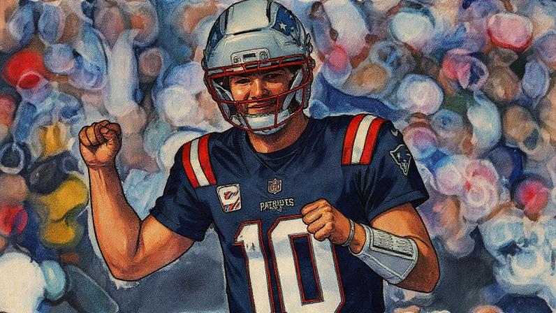 Drake Maye e Jonathan Taylor lideram ranking de candidatos ao MVP da NFL