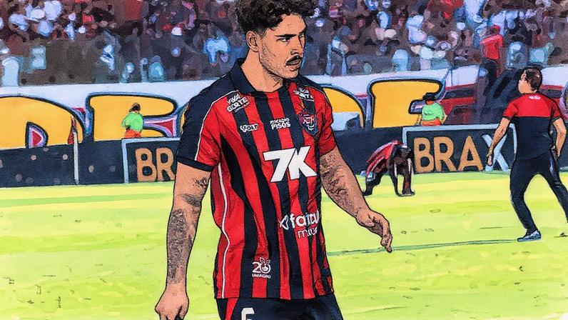 Lucas Halter foi escalado pelo Vitória para o jogo com o Botafogo (Foto: Joao Aurelio/Gazeta Press)