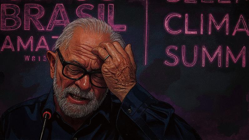 Lula voltou a Belém, nos últimos dias, para pressionar as negociações das propostas do governo. (Foto: Sebastião Moreira/EFE)