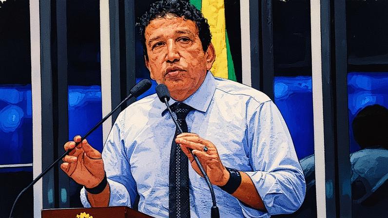 Senador Magno Malta se posiciona contra a indicação de Jorge Messias ao STF e promete votar pela rejeição na CCJ. Foto: Roque de Sá (Agência Senado)