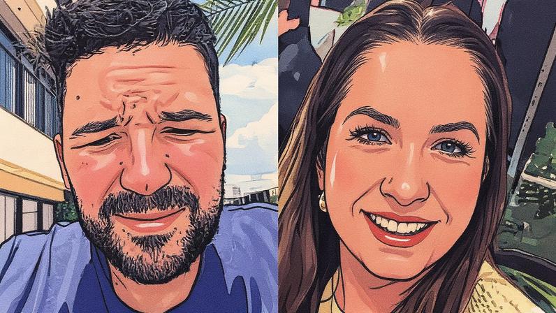 Danilo Nascimento e Margareth Serrão — Foto: Reprodução/Instagram