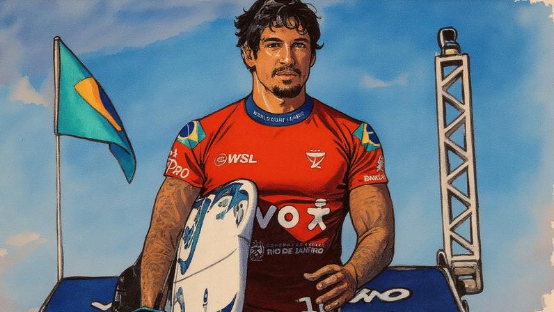 Gabriel Medina (Foto: Thiago Diz/ WSL)