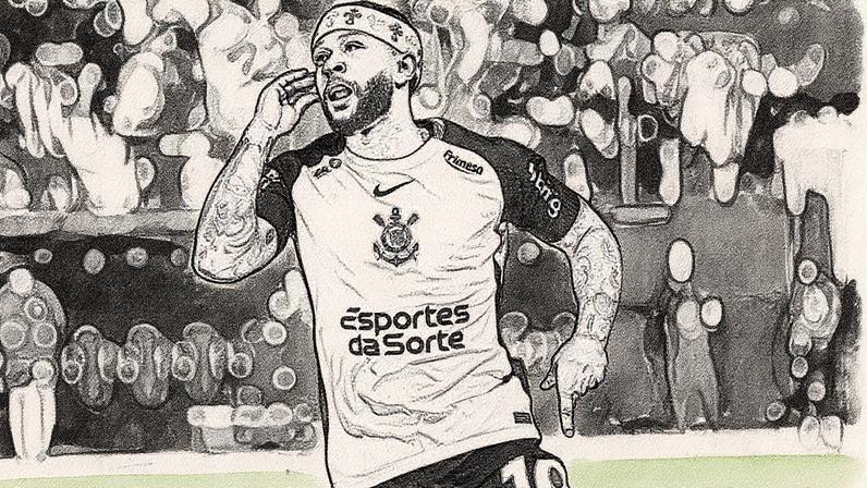 Memphis se recupera de uma lesão (Foto: Everton Okubo/Agência F8/Gazeta Press)