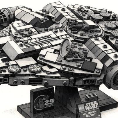 LEGO Millennium Falcon mantém preço cheio no site oficial, vende por centavos na Amazon