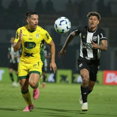 Ceará fica quatro pontos acima da Z4 após derrota na Série A