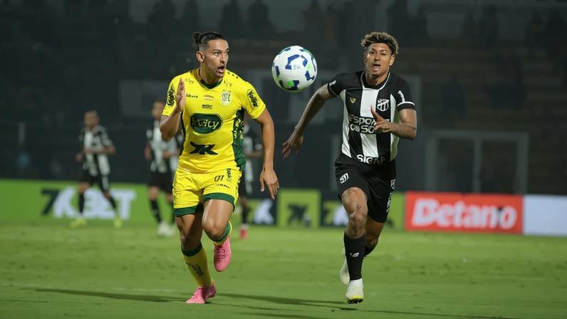 Partida entre Mirassol e Ceará, pelo Brasileirão (Foto: Gabriel Silva/Ceará SC)