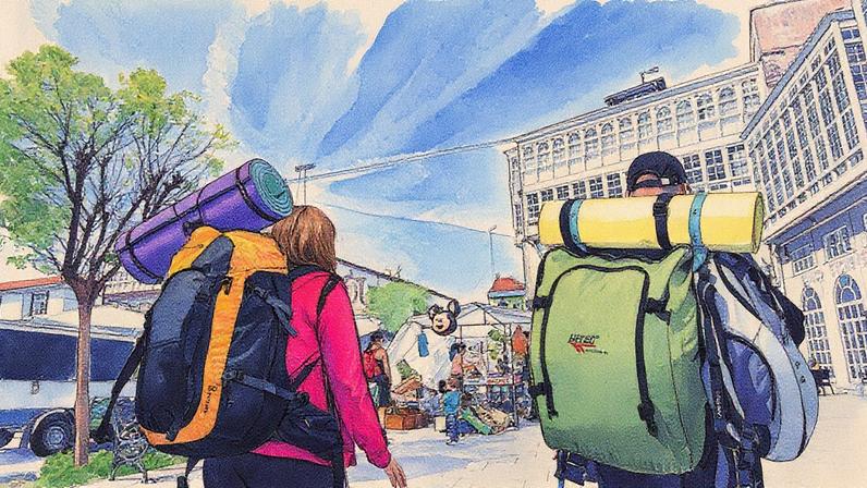 Jovens arriscam tudo para viajar de graça pelo mundo