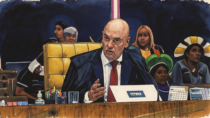 Investigação da PF contra facções anunciada por Moraes deve focar em dois pontos. (Foto: Luiz Silveira/STF)
