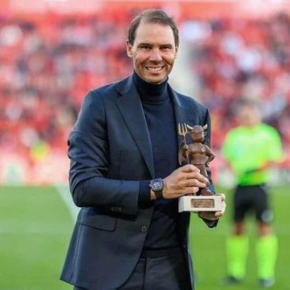 Clube de Mallorca homenageia Nadal pela excelência