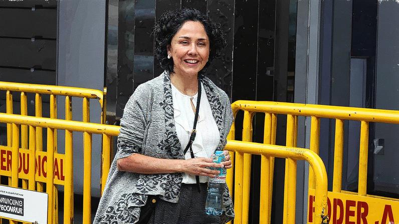A ex-primeira-dama do Peru Nadine Heredia. (Foto: Paolo Aguilar/EFE)
