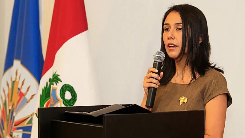 Na Justiça peruana, Nadine Heredia (foto) e o o ex-presidente do Peru Ollanta Humala foram condenados a 15 anos de prisão