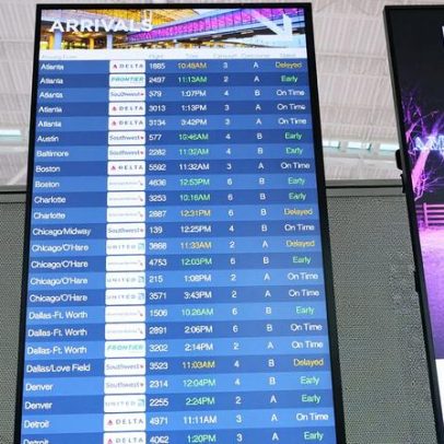 Falta de controladores de tráfego aéreo nos EUA provoca cancelamento de mil voos