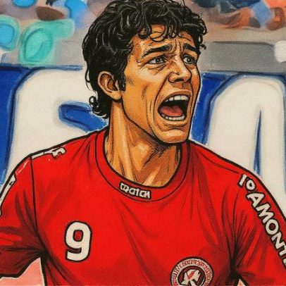 Inter vence Atlético-MG por 4 a 1 no Brasileirão de 2004 com show de Nilmar no Beira-Rio