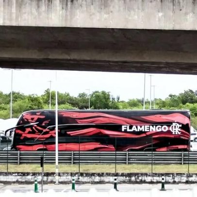 AeroFla ao vivo mostra movimentação de torcedores do Flamengo