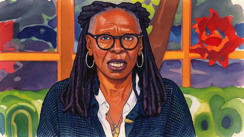 Whoopi Goldberg ripped up a production note on “The View” after being told to clarify a joke she made about Trump. ABC