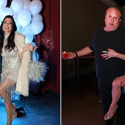 Ana Paula Padrão celebra 60 anos com festa ao lado do marido Erick Jacquin