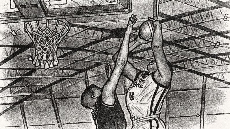 Corinthians e Pato no NBB (Foto: Reprodução / NBB)