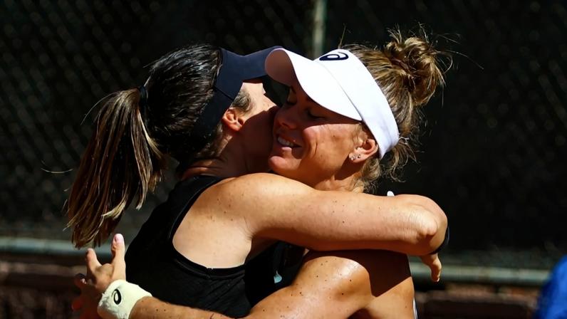Laura Pigossi e Alicia Herrero (Foto: LP Open)