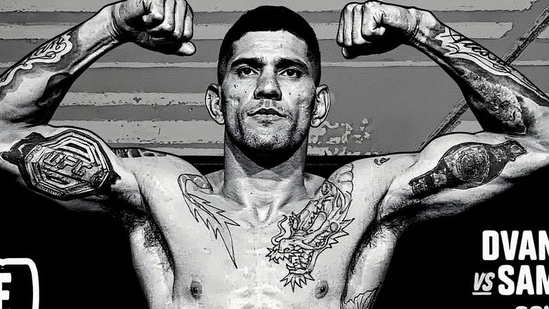 Poatan em pesagem no UFC (Foto: Reprodução Instagram UFC)