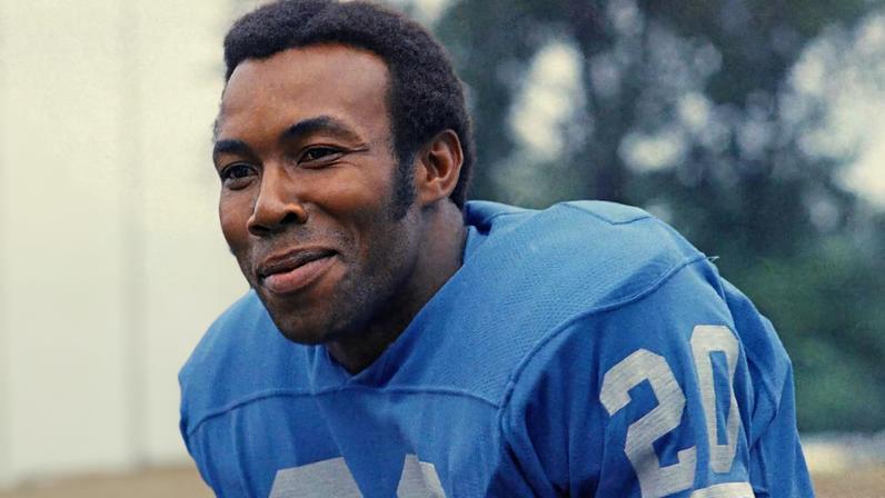 Lem Barney, cornerback for the Detroit Lions, is shown in 1971. (AP Photo)
