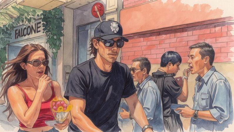 Millie Bobby Brown and Jake Bongiovi’s daughter made a brief cameo during the actress' latest interview. BACKGRID