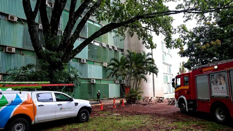 Explosão em subestação de energia no Bloco C da Esplanada dos Ministérios, em Brasília, resulta em evacuação e seis feridos, um grave - Foto: undefined