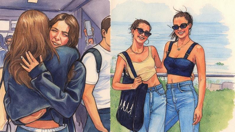 Vera Viel se emociona com homenagem à filha Maria no último dia de aula — Foto: Reprodução/ Instagram