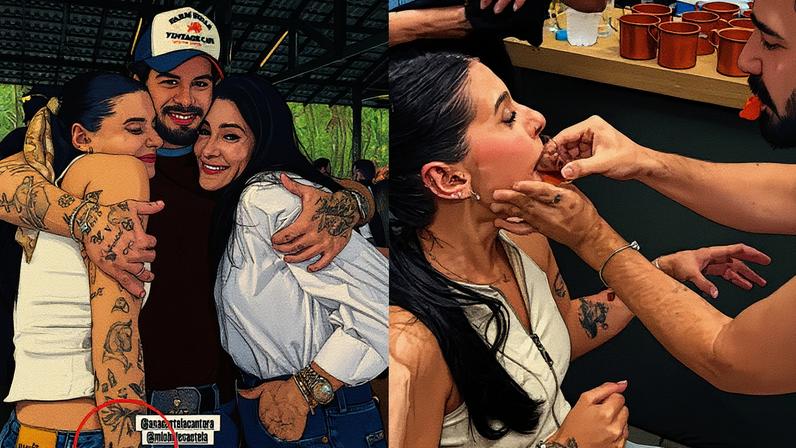 Zé Felipe presenteia Ana Castela com relógio de mais de R$ 300 mil — Foto: Reprodução/ Instagram