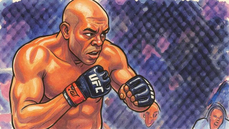 Anderson SIlva no UFC (Foto: Divulgação/UFC)