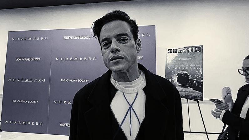 Rami Malek told Page Six he actively pursued his part in “Nuremberg.”