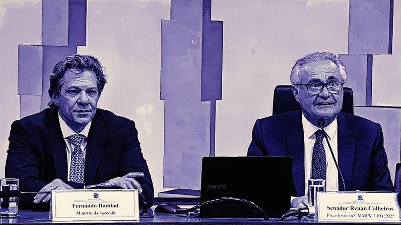 Com pretexto de compensar isenção de IR, Renan Calheiros ajuda governo ao propor taxação de bets e fintechs (Foto: Renato Araújo/Câmara dos Deputados)