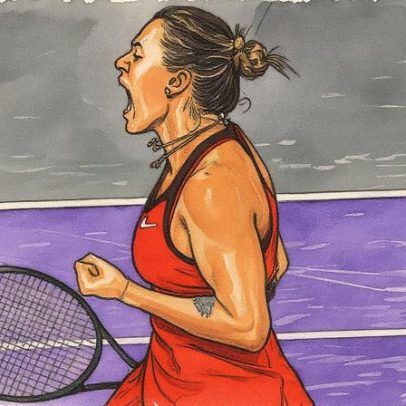 Sabalenka elimina Gauff e avança invicta às semifinais