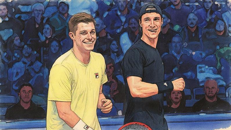 Neal Skupski e Joe Salisbury (Foto: Corinne Dubreuil/ATP Tour)