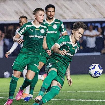 Torcida do Palmeiras aponta culpado pela derrota para o Santos