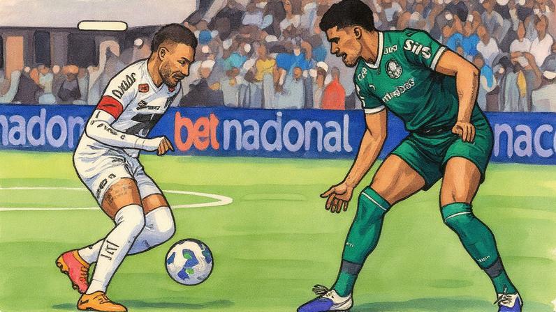 Neymar em ação em Santos x Palmeiras (Foto: Flavio Hopp/Noticia em Foto/Gazeta Press)