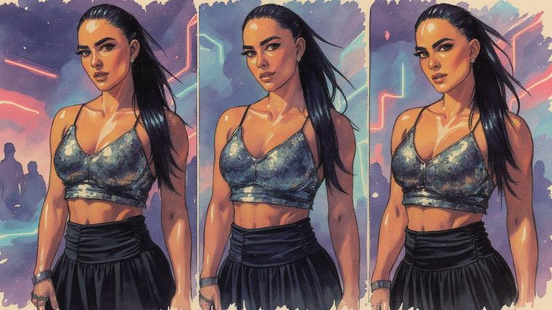 Graciele Lacerda mostra antes e depois após perder 9 kgs — Foto: Reprodução/Instagram