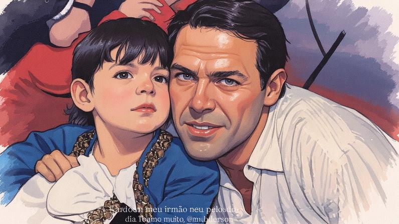 Anderson Müller ganha homenagem do irmão Gabriel David no aniversário: 'Te amo' — Foto: Reprodução/Instagram