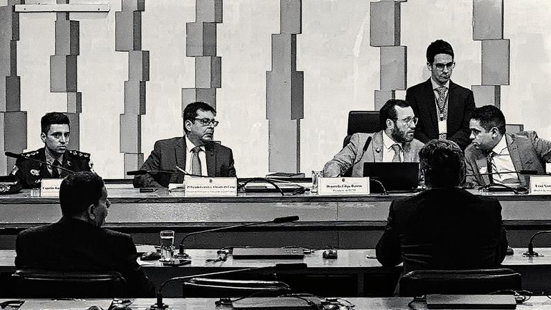 Souza afirma que megaoperação da semana passada quebrou narrativa de que o Estado não poderia entrar nas comunidades. (Foto: Jefferson Rudy/Agência Senado)