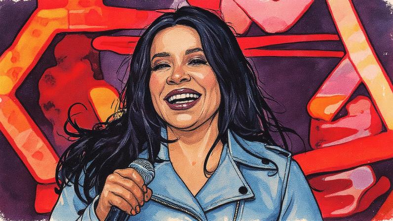 Silvânia Aquino, vocalista do Calcinha Preta — Foto: Divulgação