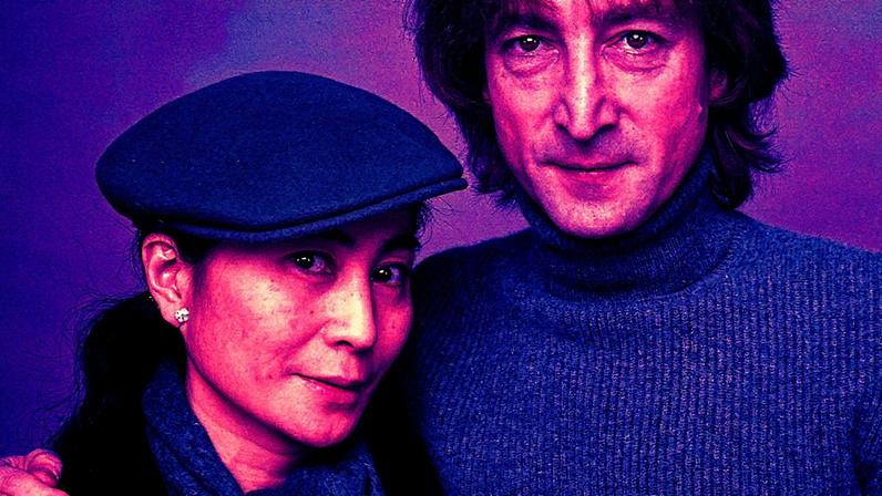 John Lennon and Yoko Ono photographed on November 2, 1980.