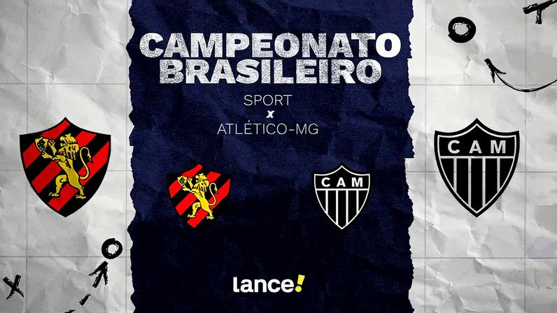 Sport x Atlético-MG, sábado (8) às 16h
