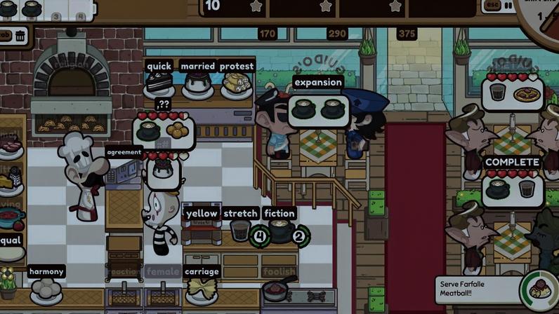 Turno do Chef traz o caos de Overcooked, com digitação