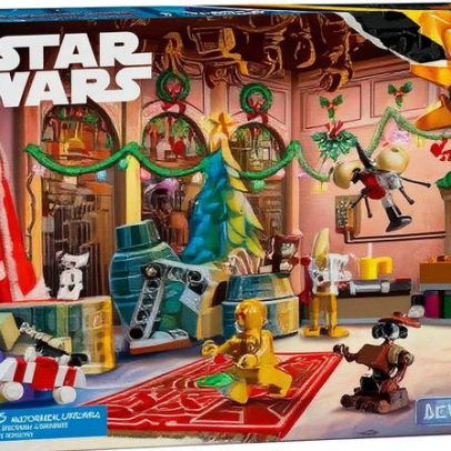 Calendário de Advento Star Wars cai 40%, LEGO busca zerar estoque até dezembro