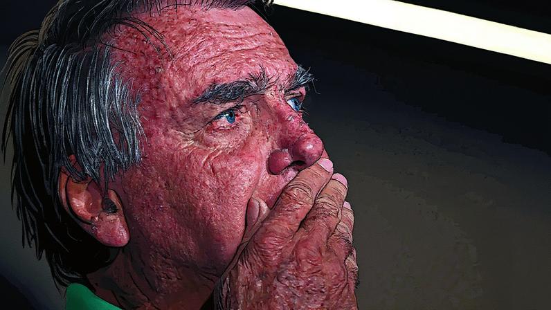 Com 3 votos, Primeira Turma do STF formou maioria para rejeitar o recurso e manter a condenação do ex-presidente Jair Bolsonaro (PL). (Foto: EFE/Andre Borges)