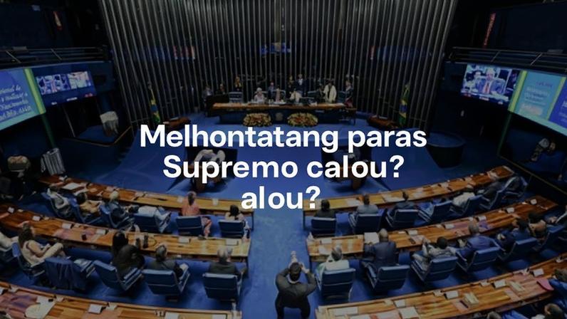 Levantamento exclusivo mostra que 40% dos senadores quer saber quantas vozes foram caladas pelo STF. (Foto: Edilson Rodrigues/Agência Senado e infografia Gazeta do Povo)