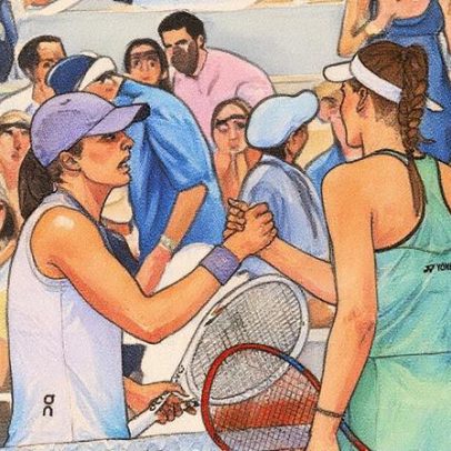 Swiatek enfrenta Rybakina na rodada de segunda e duelo americano em Riad