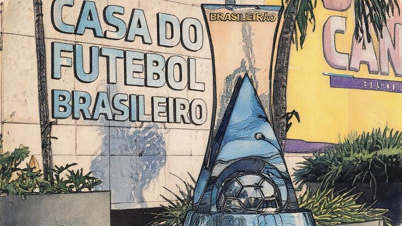 Troféu da Série B do Brasileirão (Foto: Joilson Marconne/CBF)