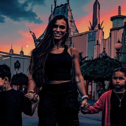 Tainá Militão compartilha dia no parque em Madri com os filhos