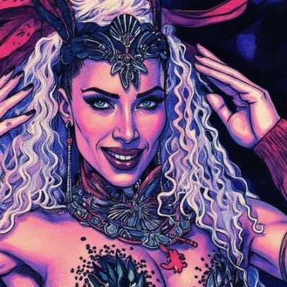 Tati Minerato, musa da Grande Rio, exibe boa forma em minidesfile